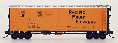 FNS #FNR-2005 N SCALE PACIFIC FRUIT EXPRESS 50' WOOD ICE REEFER KIT 